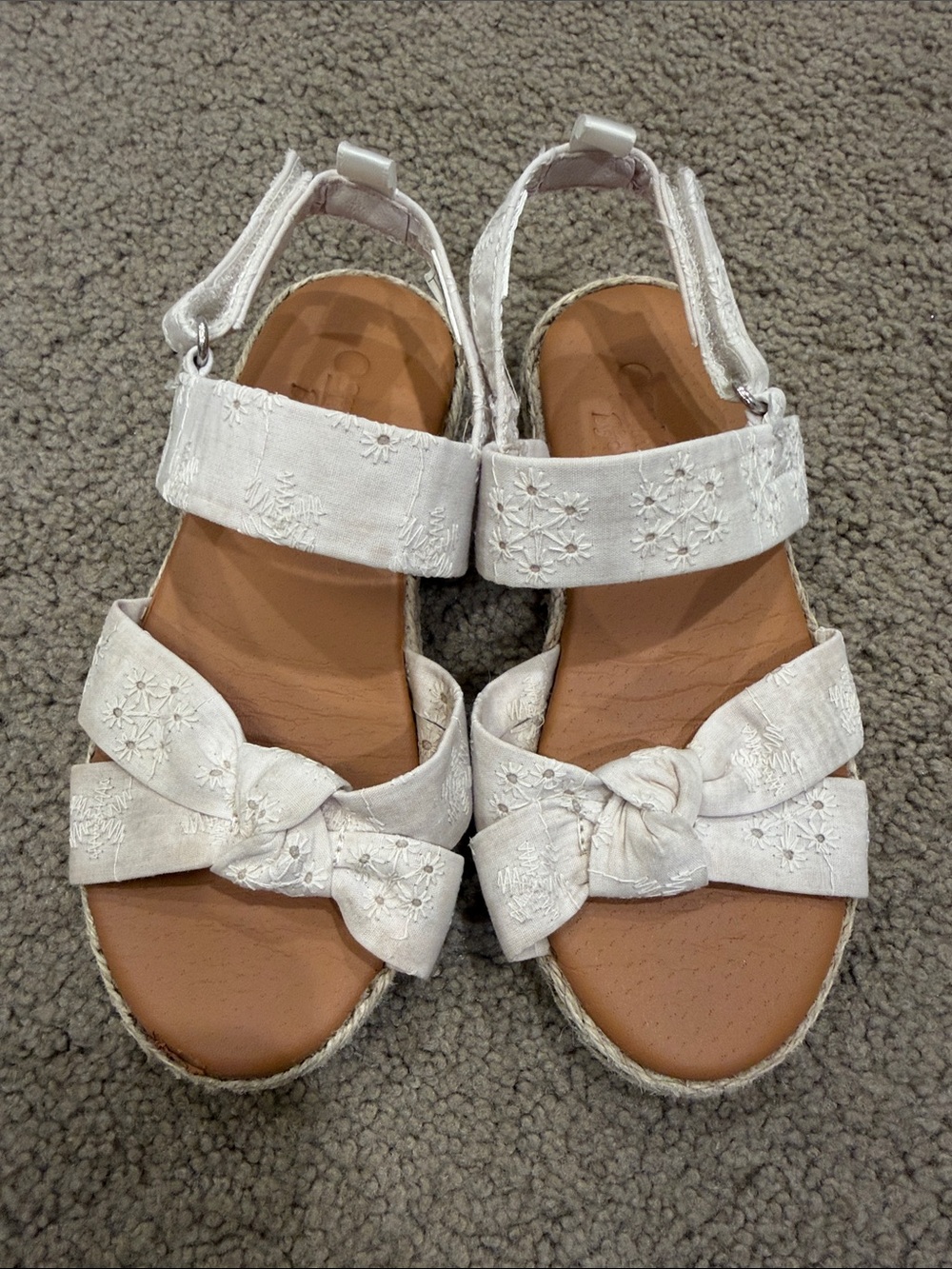 White Summer Sandals